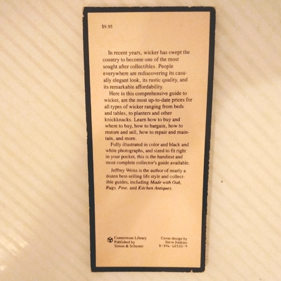Cornerstone Collector's Guide to Wicker 1981 - Picture 2 of 4